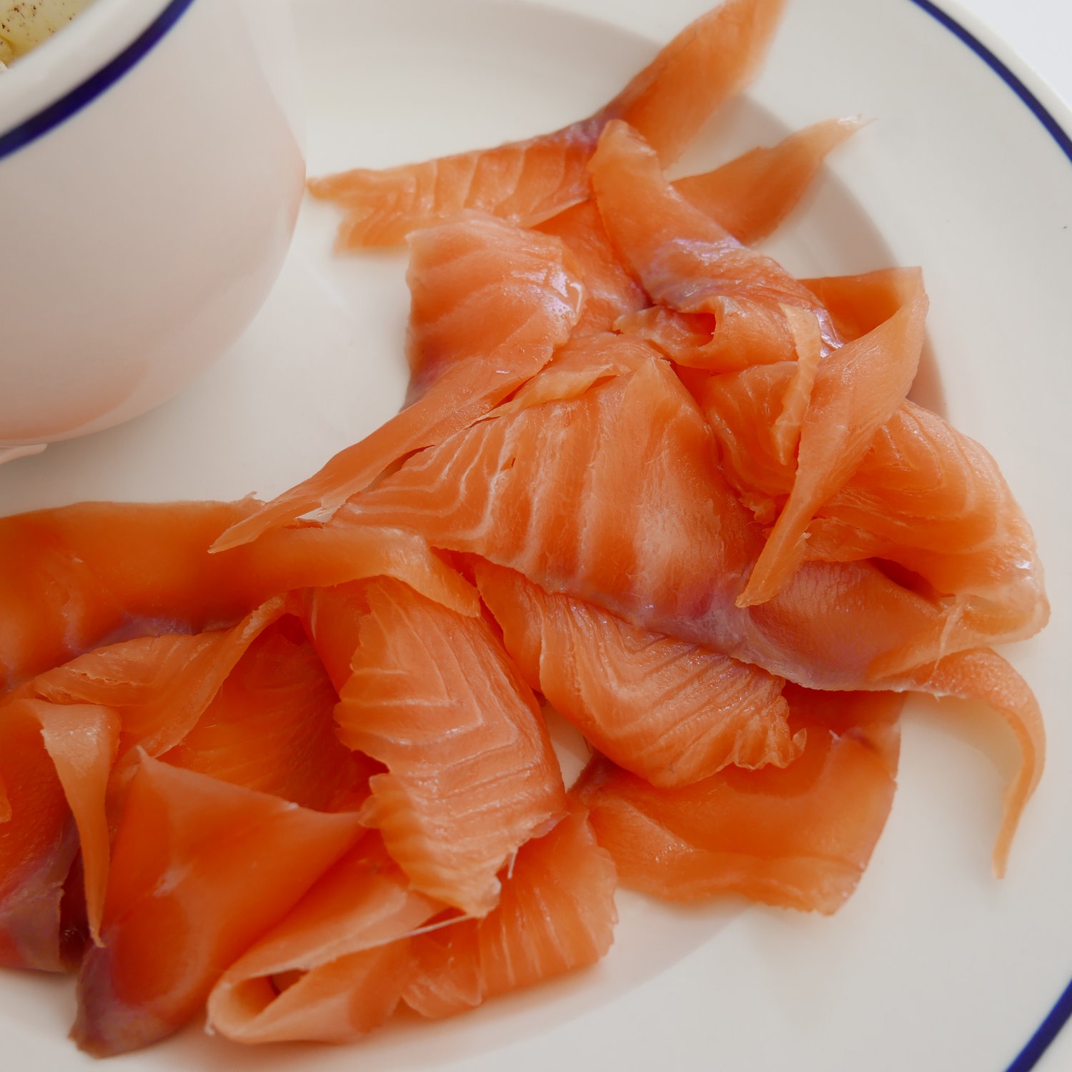 Laxaafskurður , reyktur